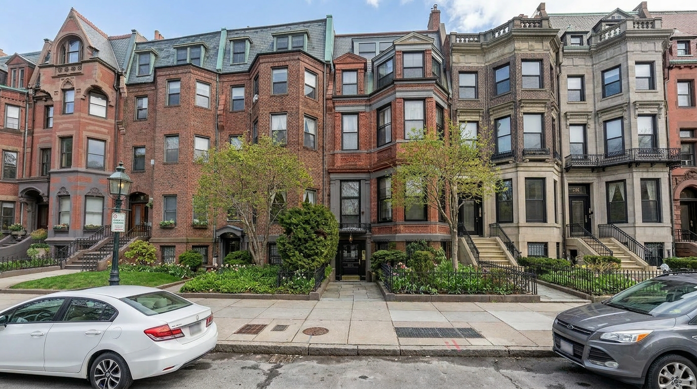 A Storied Back Bay Brownstone on Commonwealth Avenue's Most Celebrated Block