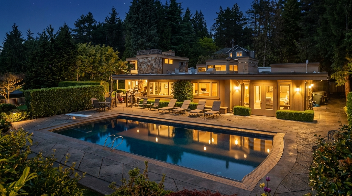 A Ralph Anderson Waterfront Masterpiece on Lake Washington