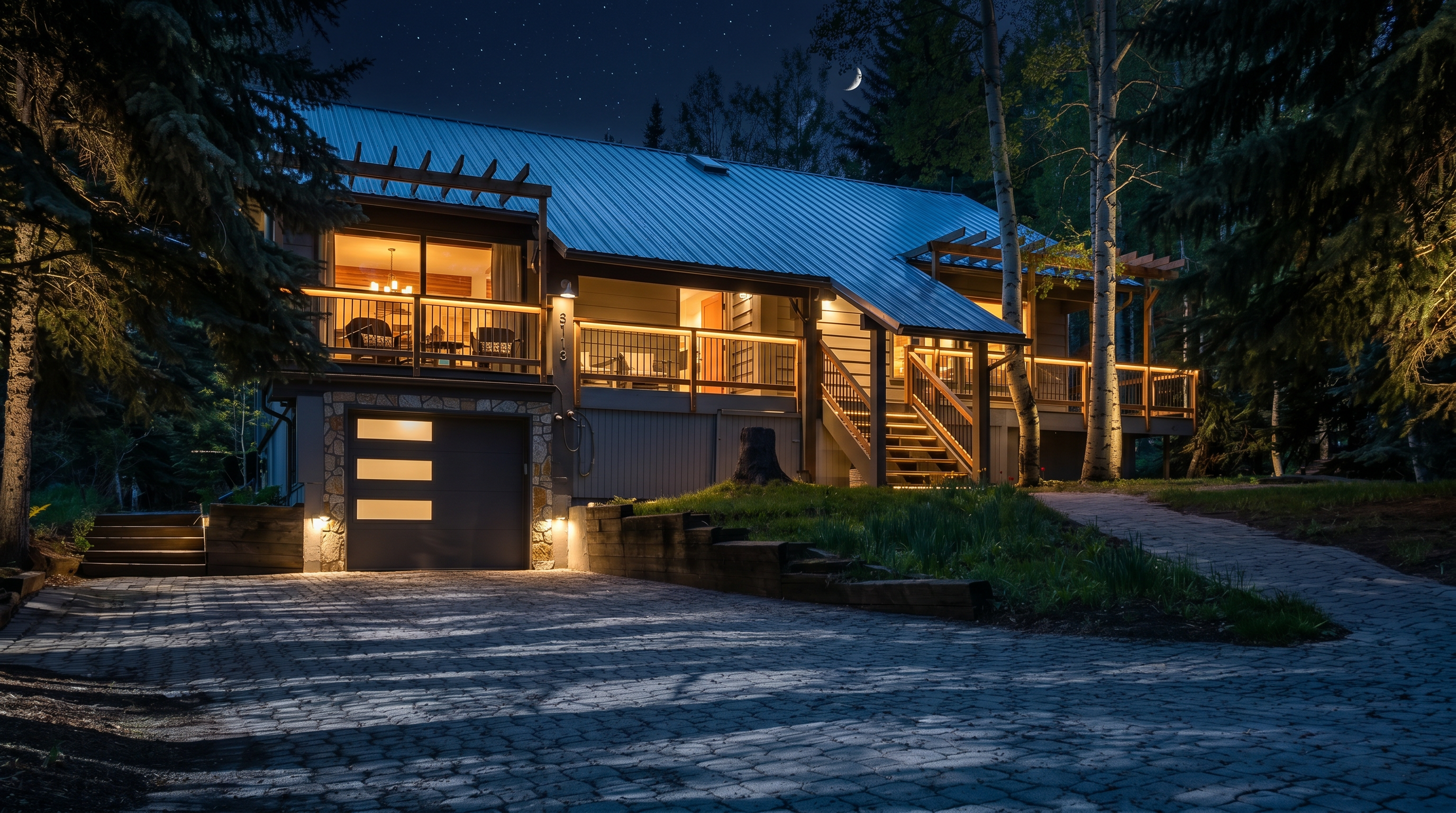 Mountain-Modern Chalet on East Vail's Black Bear Lane