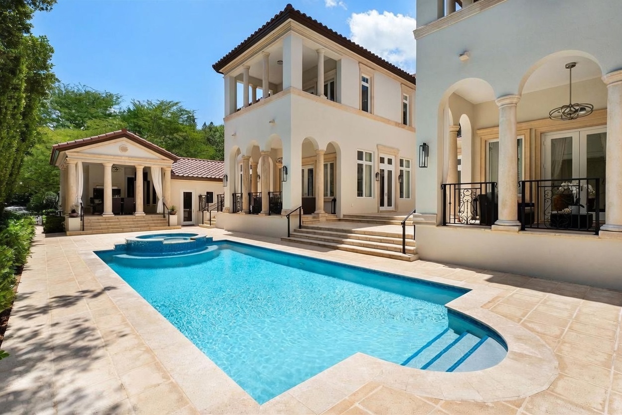 Italian Villa Masterpiece with Direct Bridge-Free Bay Access
