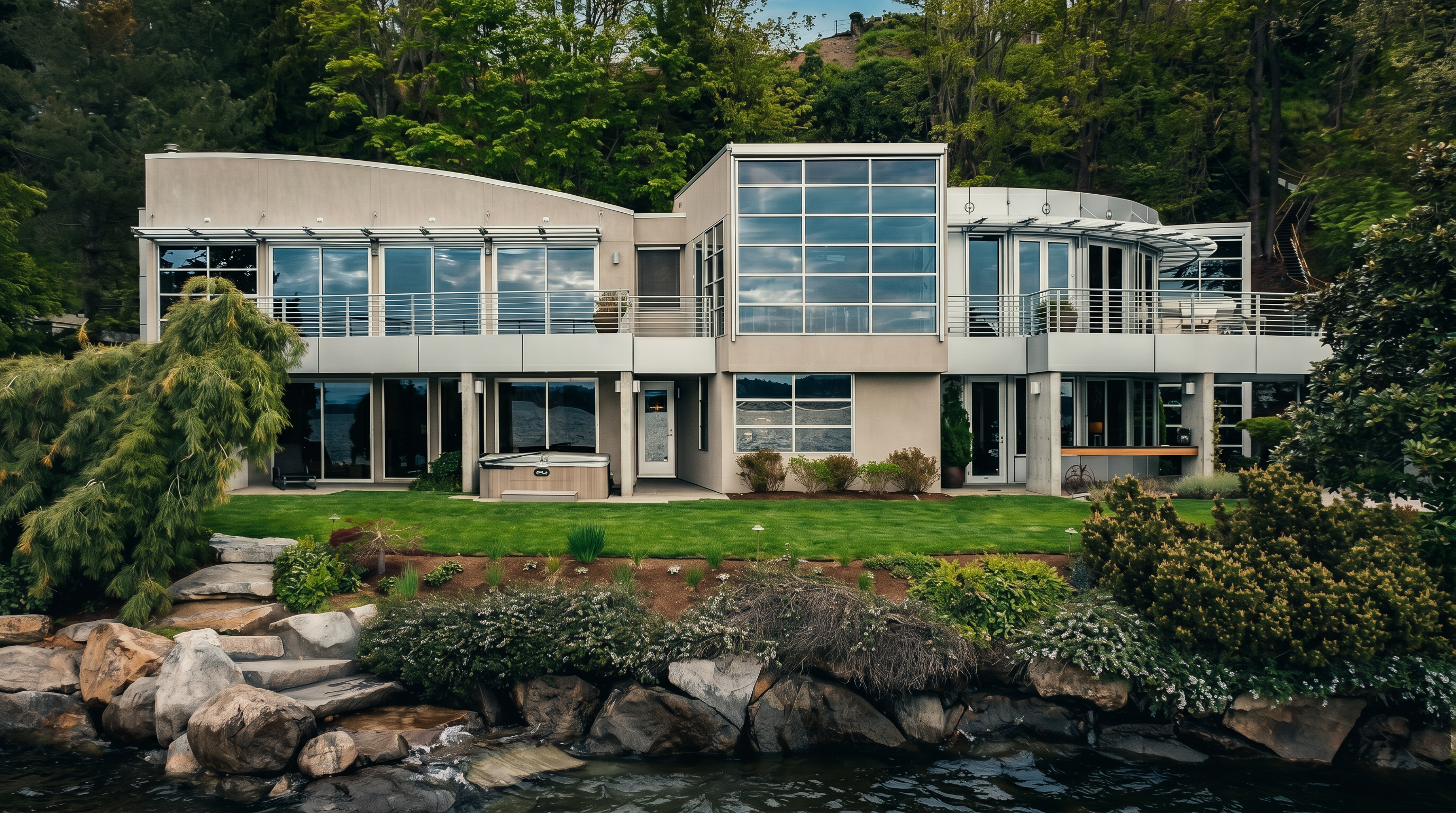 175 Feet of Lake Washington Waterfront in Storied Medina