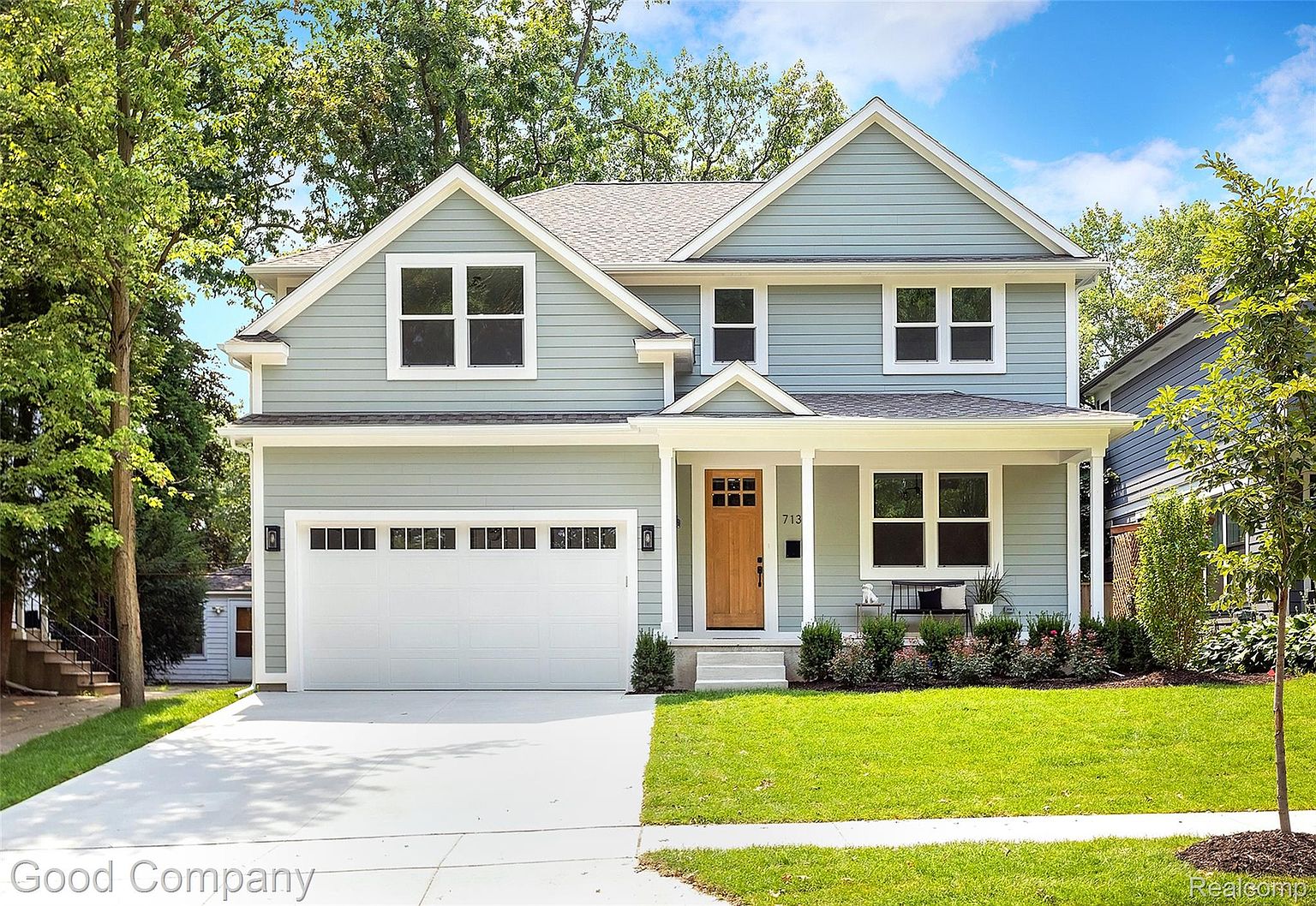 New Construction Excellence Overlooking Meininger Park in Royal Oak