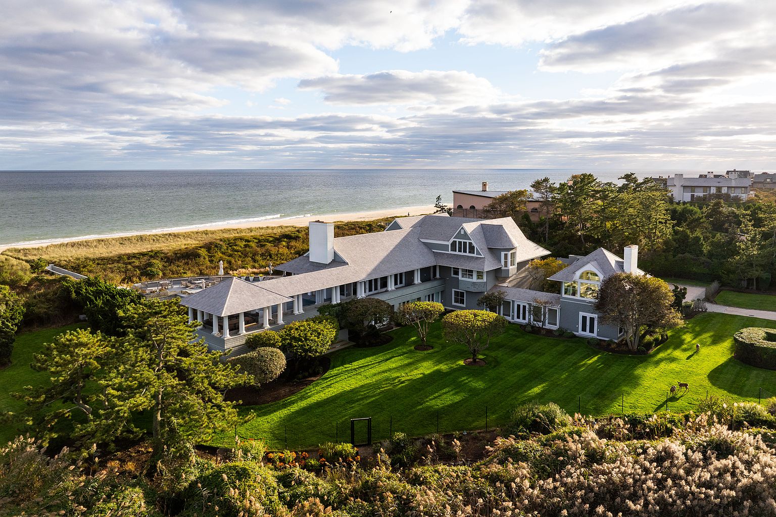 Oceanfront Southampton Estate with 335 Feet Atlantic Frontage