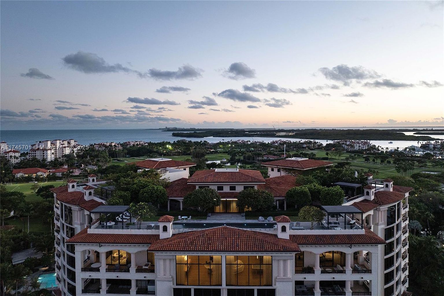 Fisher Island's Premier Penthouse with Private Rooftop Oasis