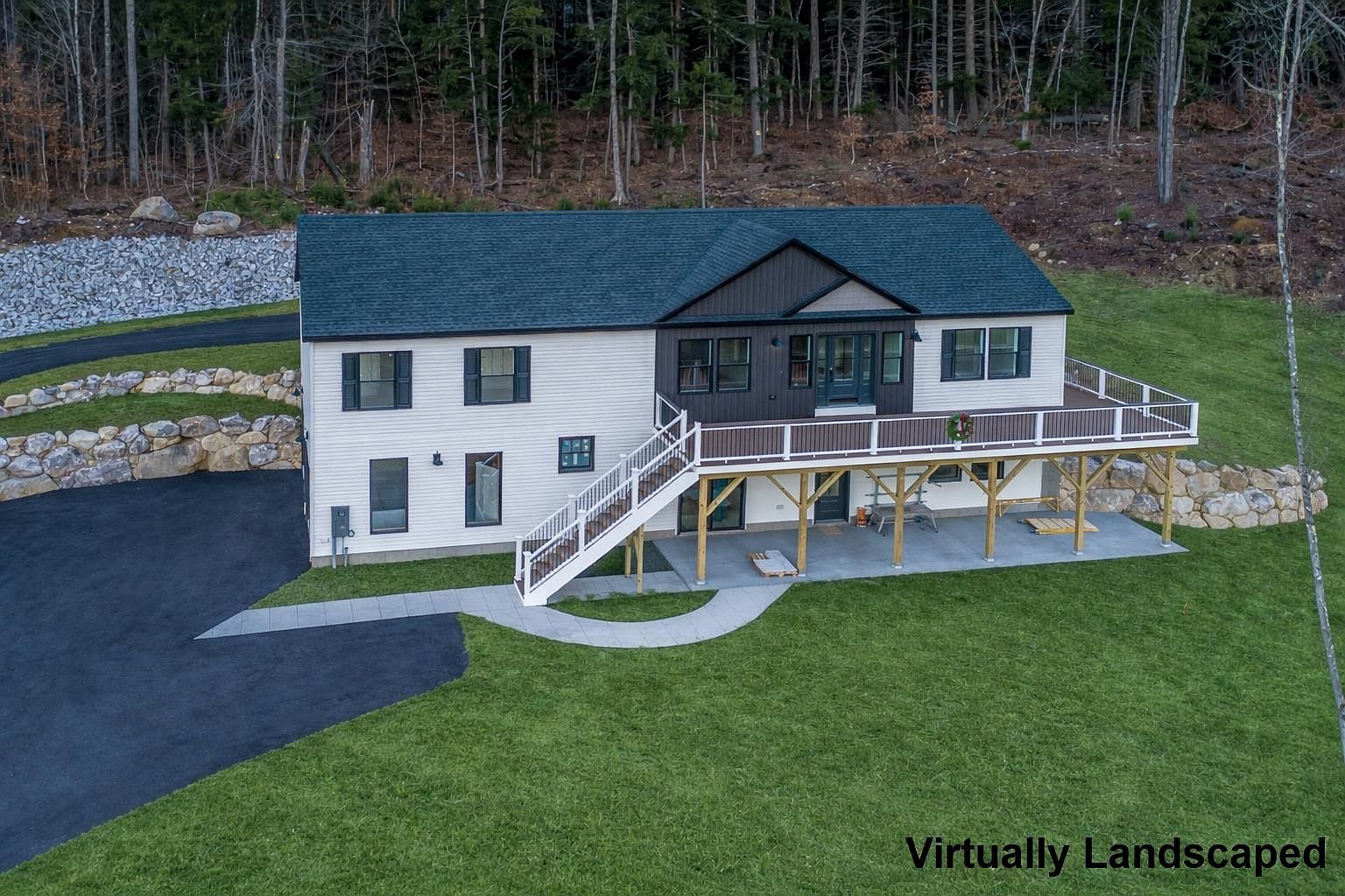 Modern Farmhouse Sanctuary Framed by Chocorua's Timeless Peaks