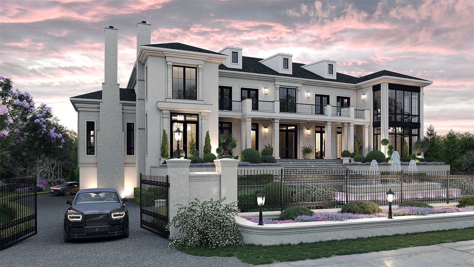 A California Transitional Estate Redefined on Dallas's Most Iconic Street