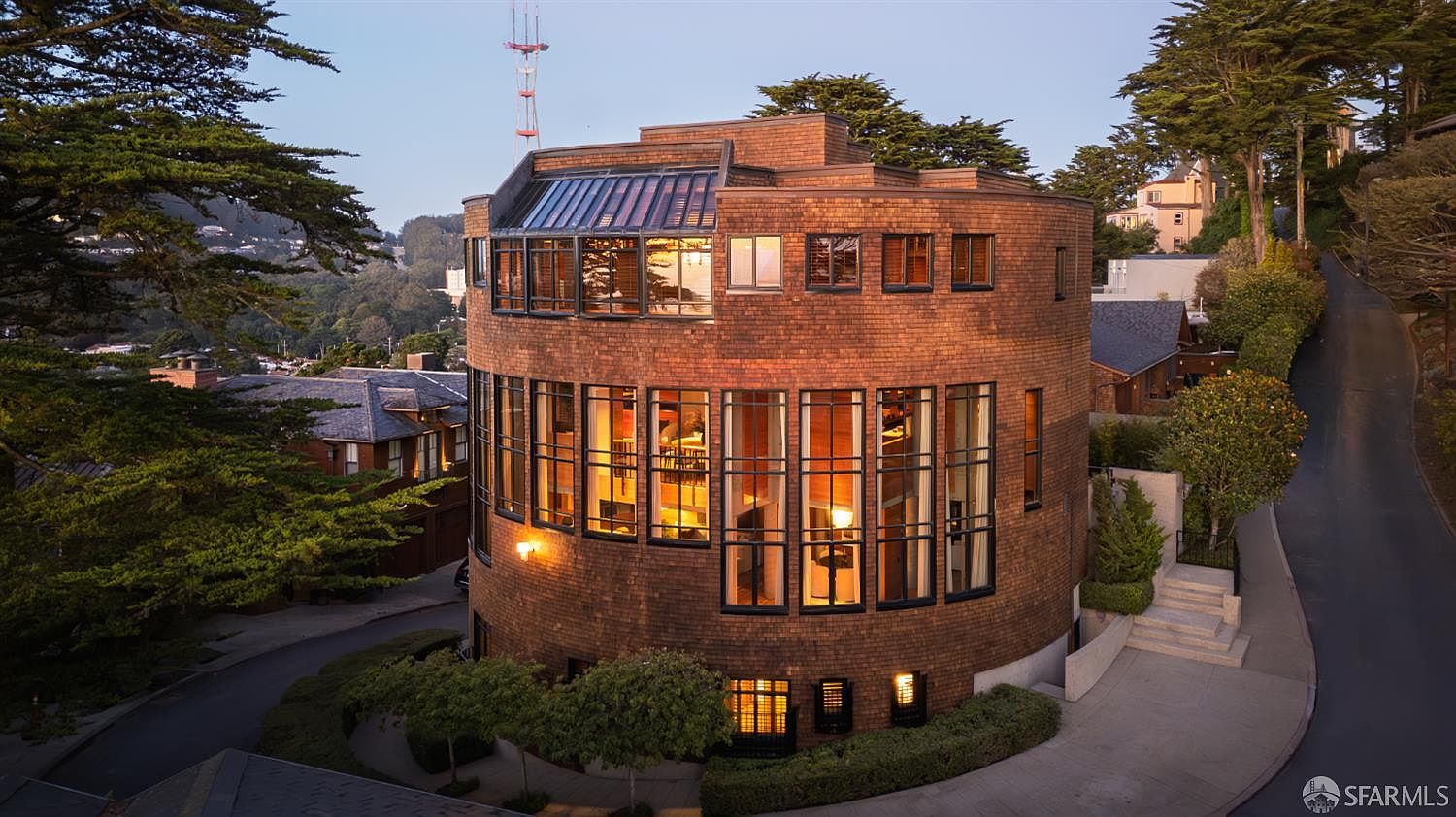 A Mid-Century Masterwork Perched Above the City