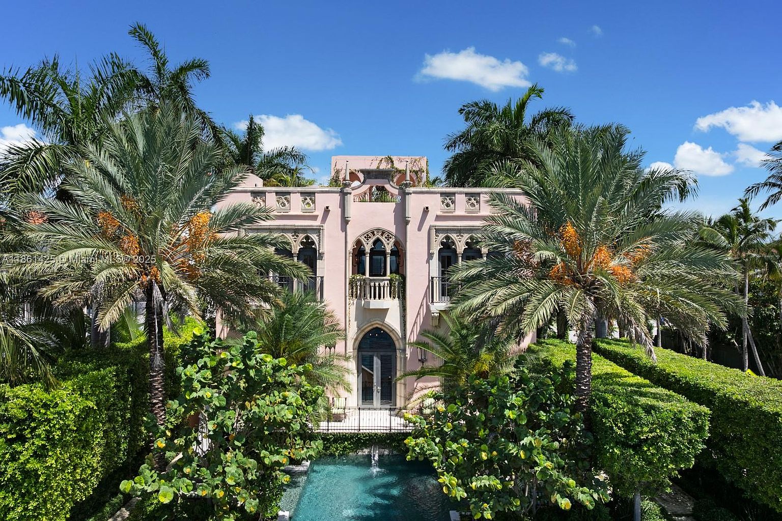 A Gothic Revival Waterfront Castle Unlike Anything Else in Miami