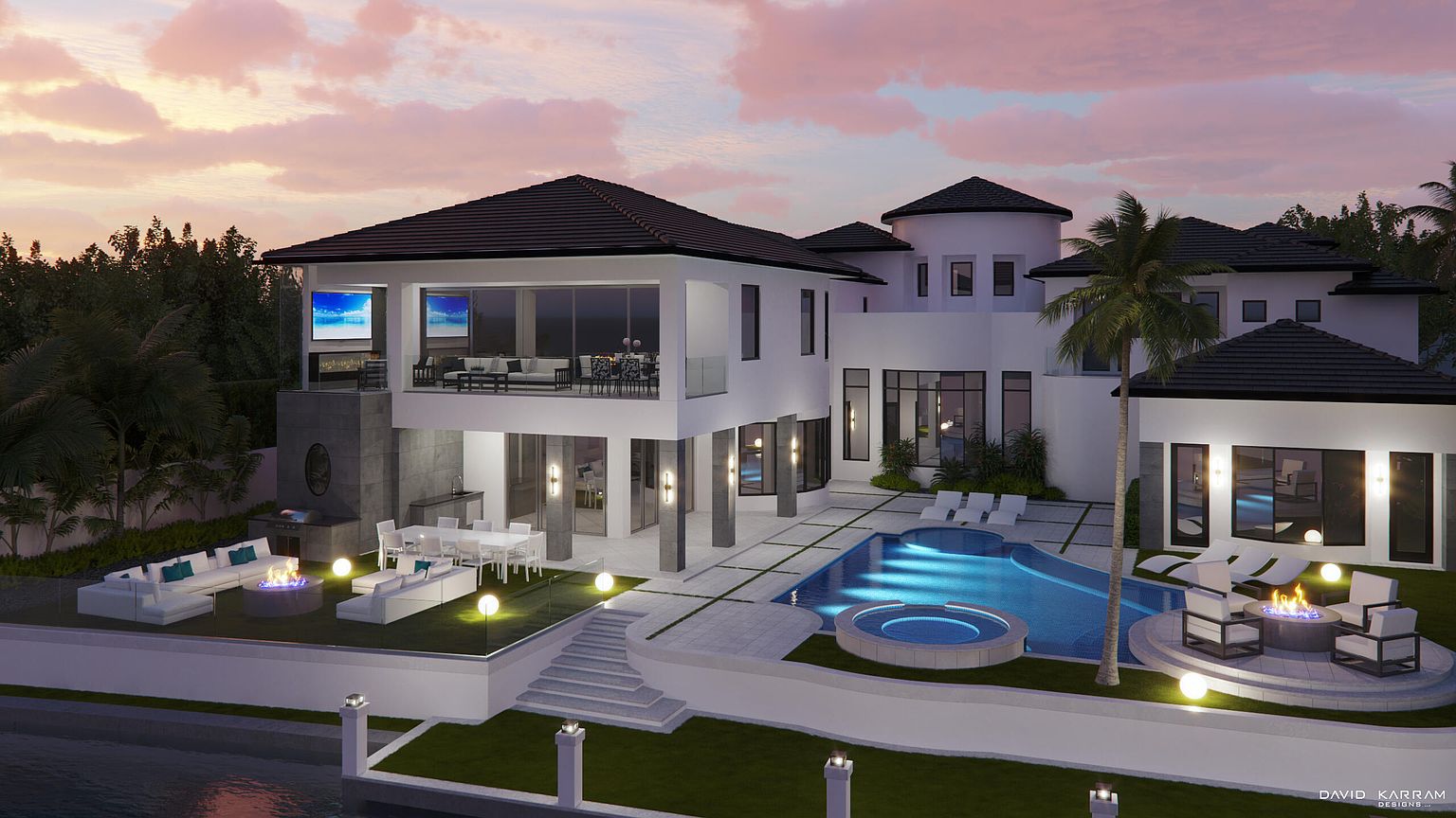Reimagined Waterfront Estate with Unobstructed Ocean Access