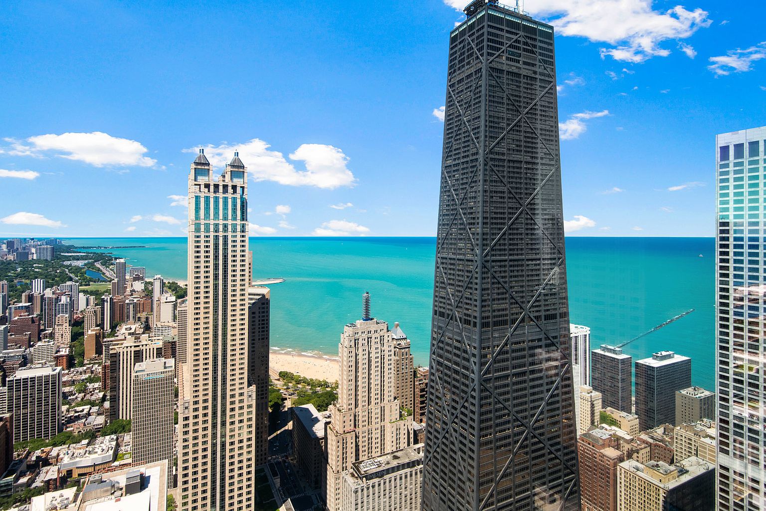 Architectural Penthouse Commanding Chicago's Entire 64th Floor
