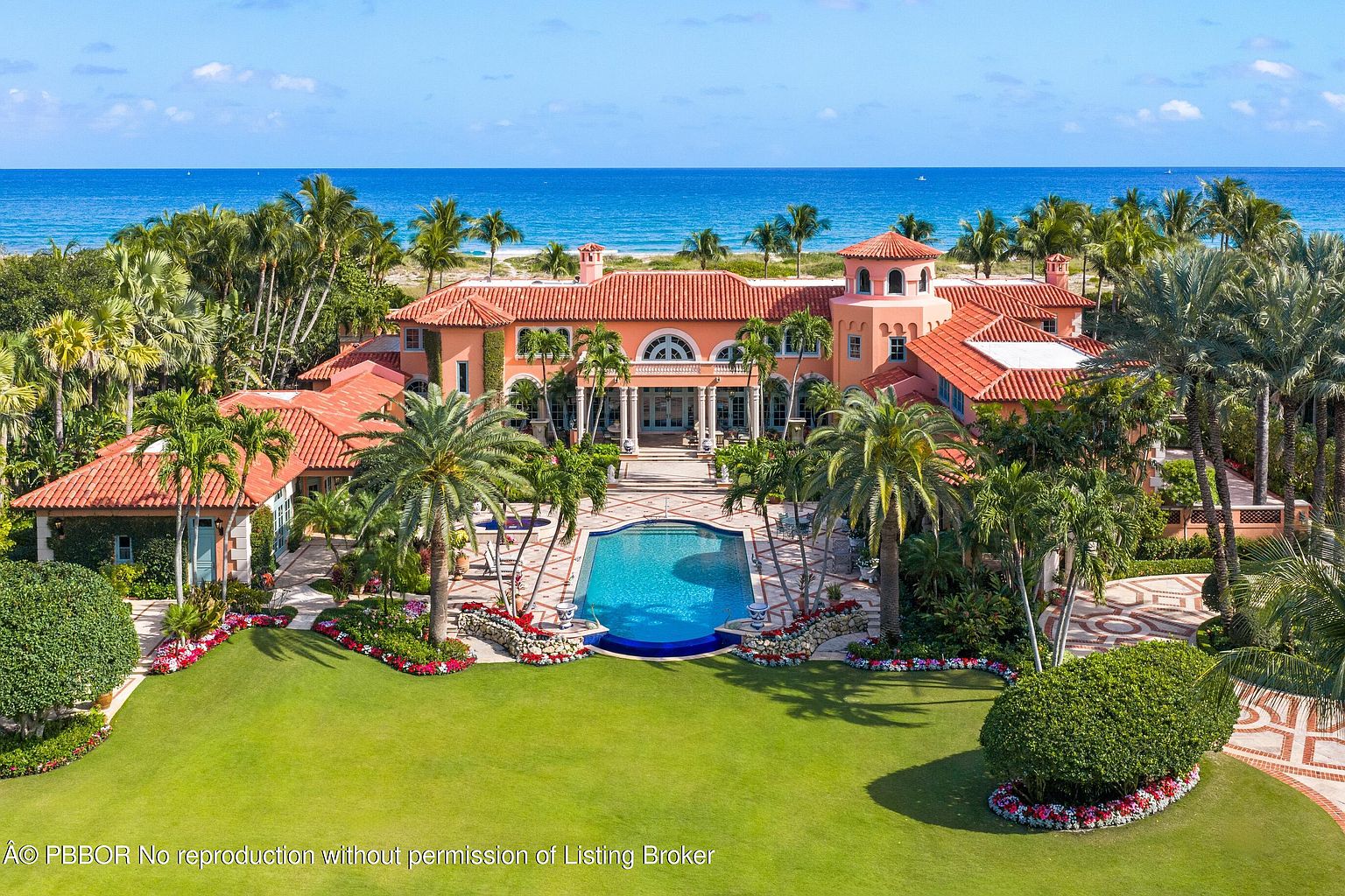 Extraordinary Oceanfront Estate with Four Private Acres