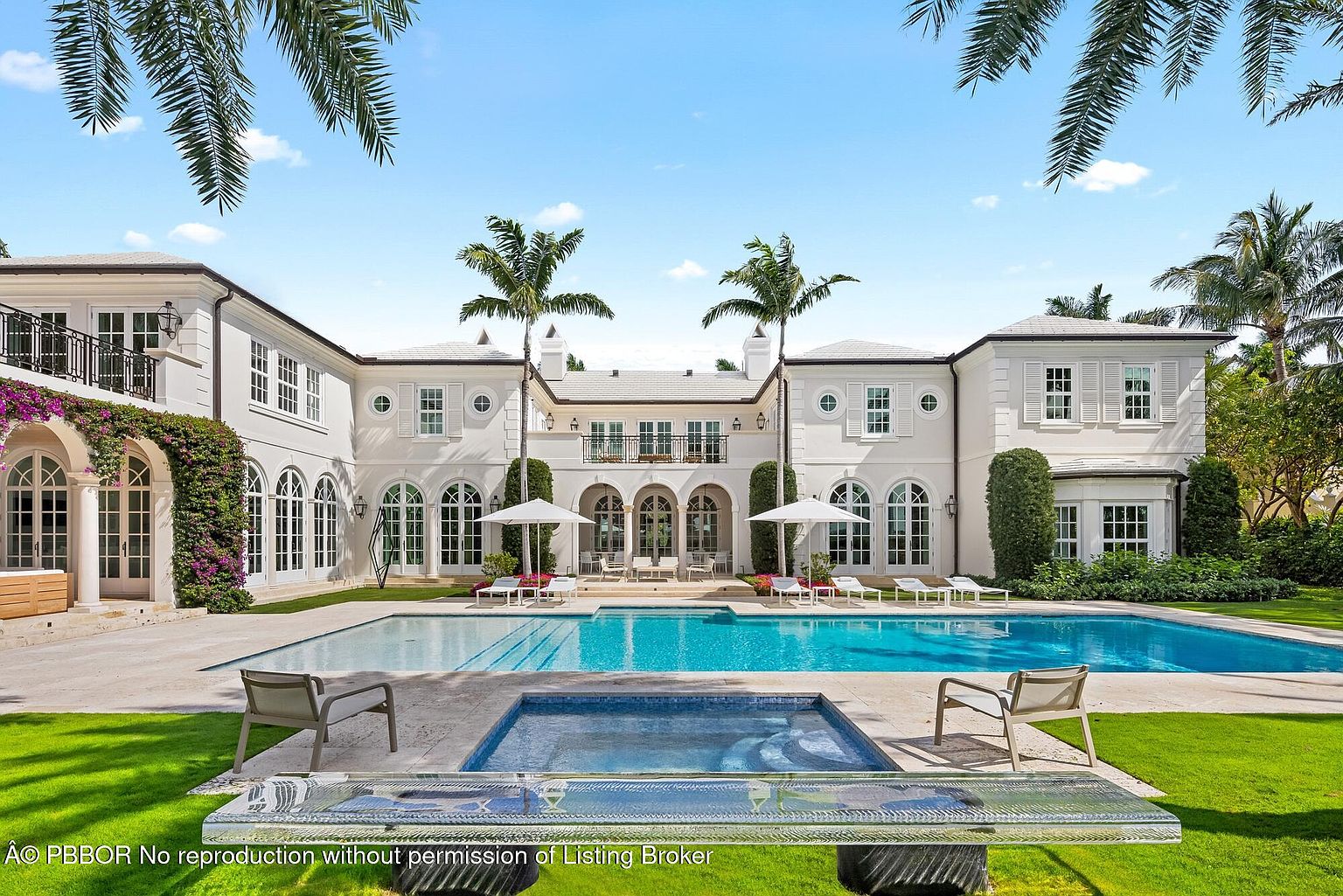 Intracoastal Estate with Private Marina in Palm Beach