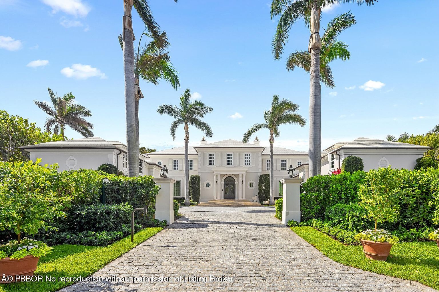 Intracoastal Estate with Private Marina in Palm Beach