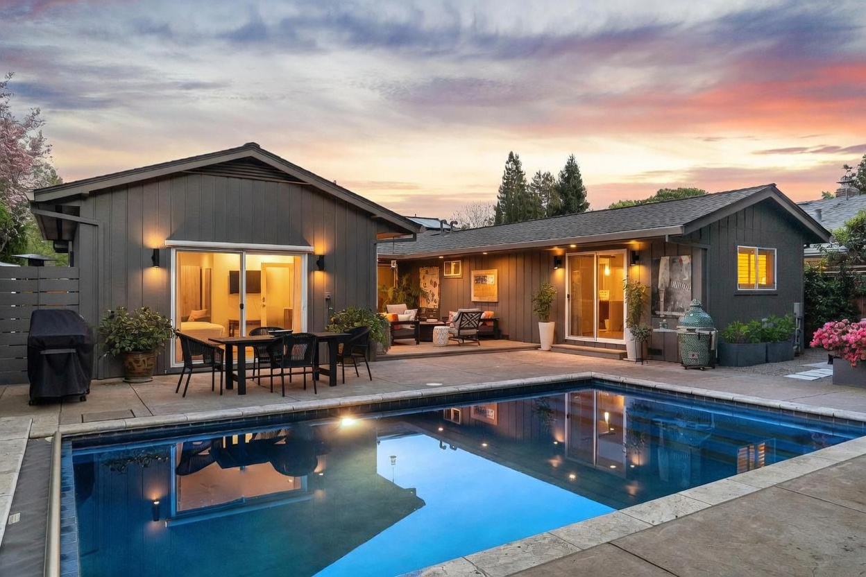 Contemporary Wine Country Living on Sonoma's Coveted Eastside