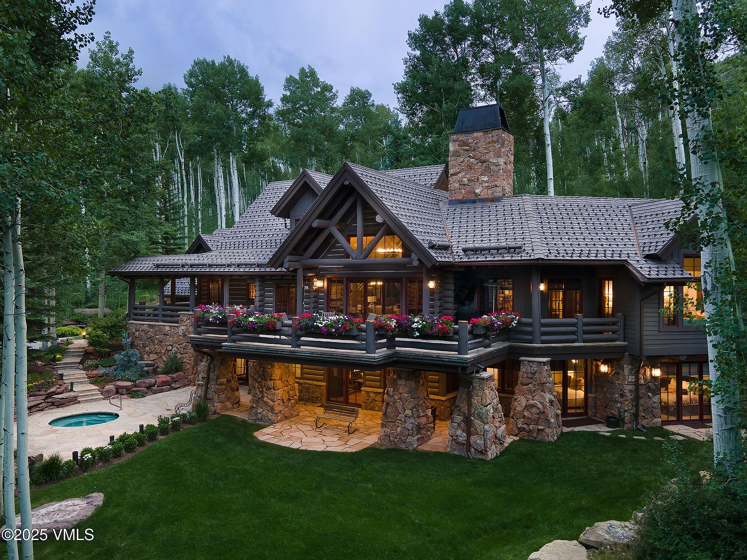 Mountain Star Estate: Exclusive Gated Log Retreat