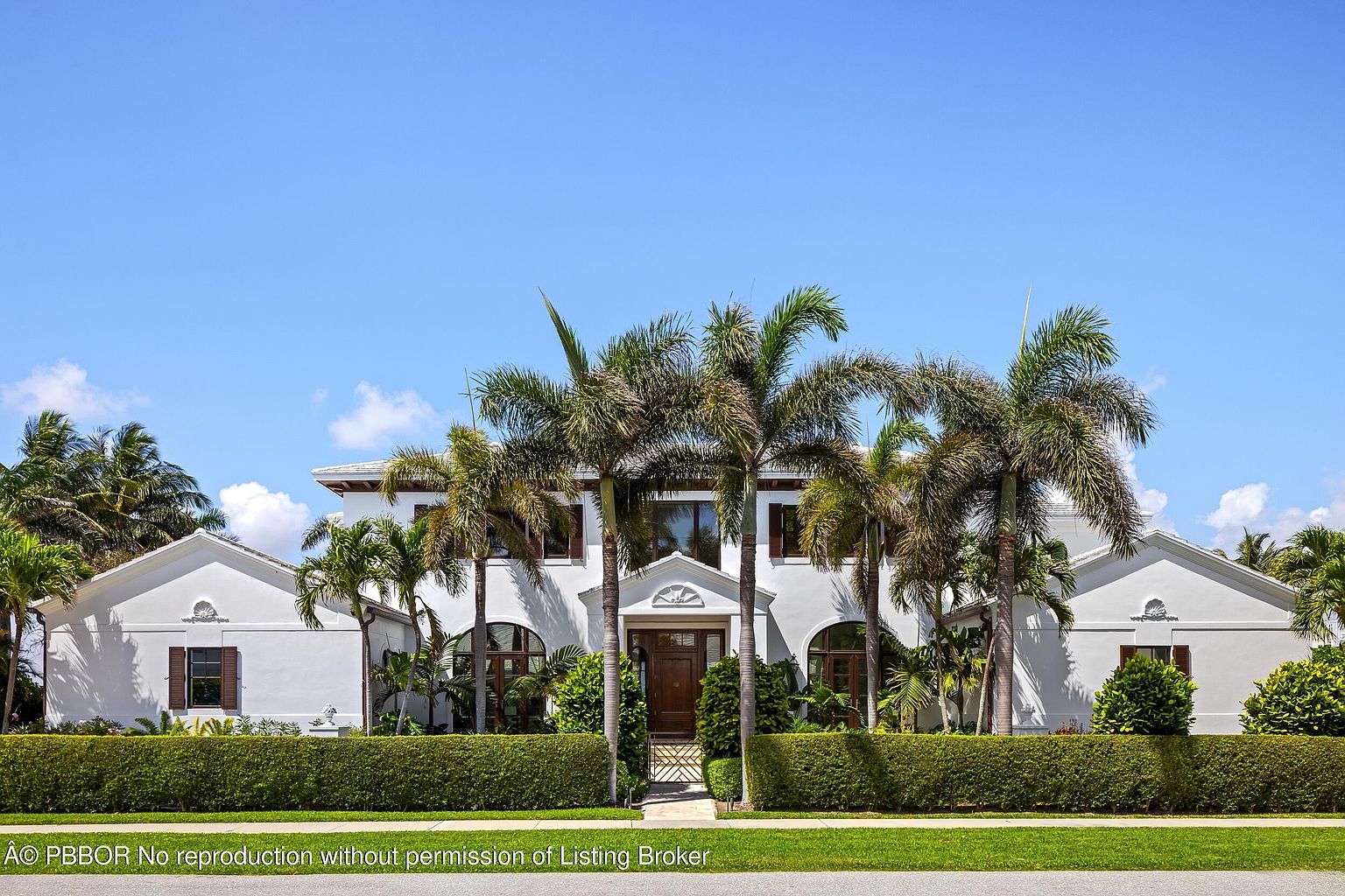 British Colonial Waterfront Estate on Manalapan's Coveted Intracoastal