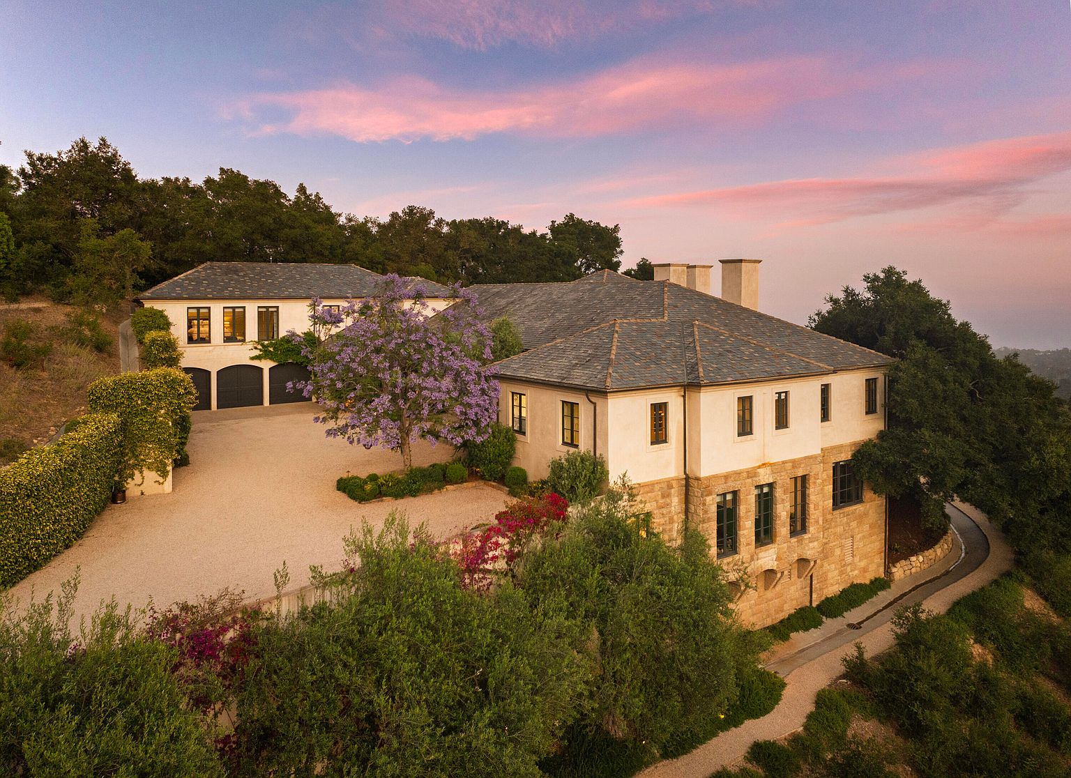 Neoclassical Estate with Ocean Views on Six Private Acres