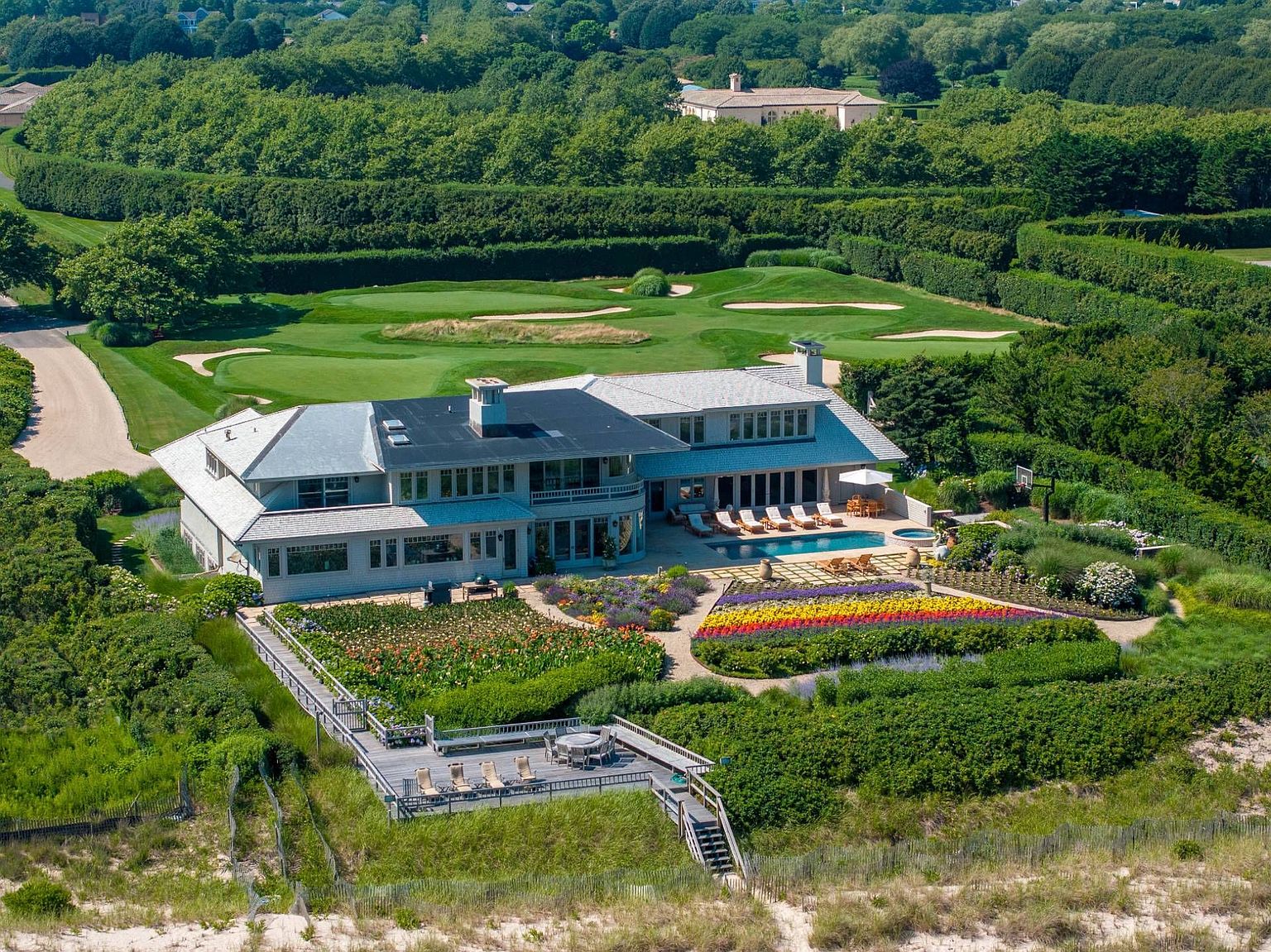 Two Hundred Feet of Atlantic Frontage on Sagaponack's Most Private Lane