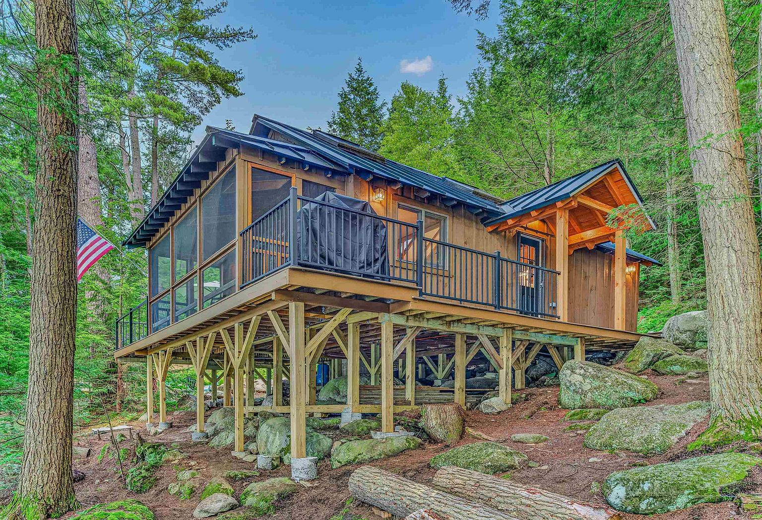 A Rare Lakefront Compound on Little Squam's Private Shores