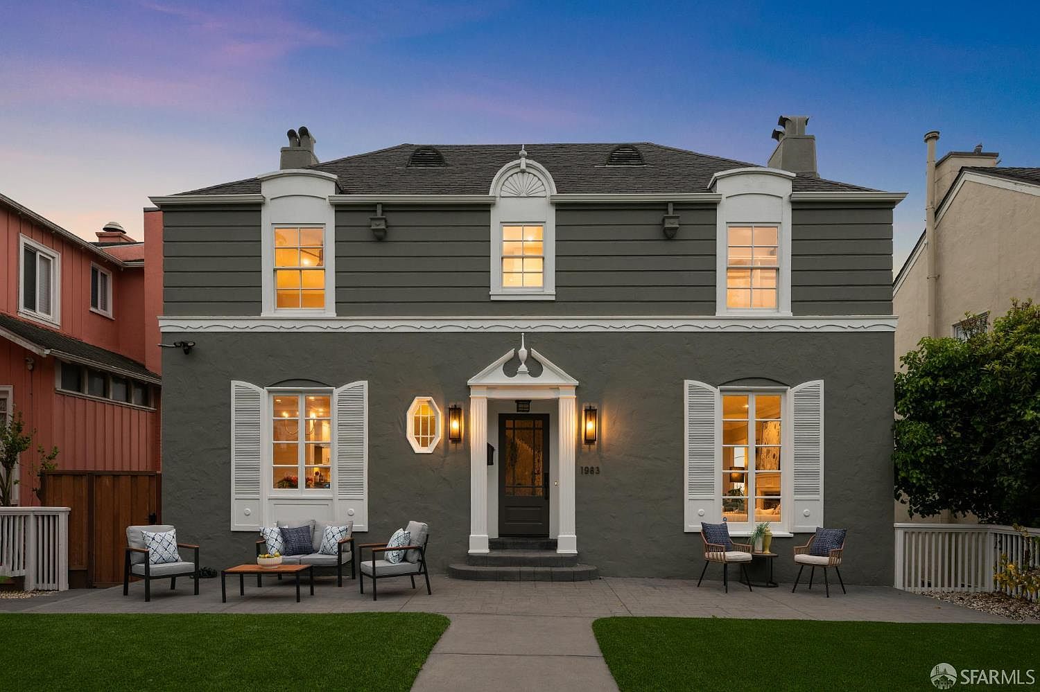 Golden Gate Heights Colonial with Panoramic Ocean Views