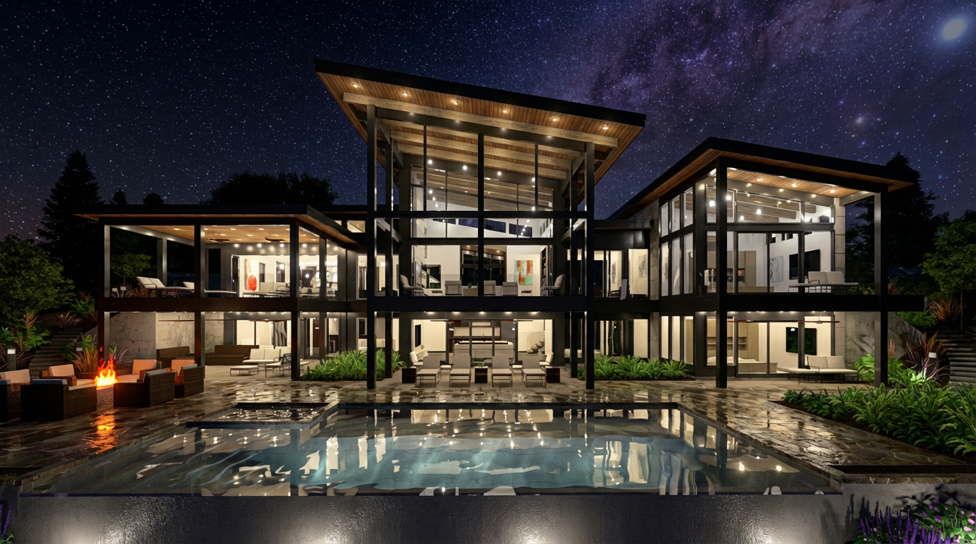 Contemporary Masterpiece on Torch Lake's Legendary Shoreline