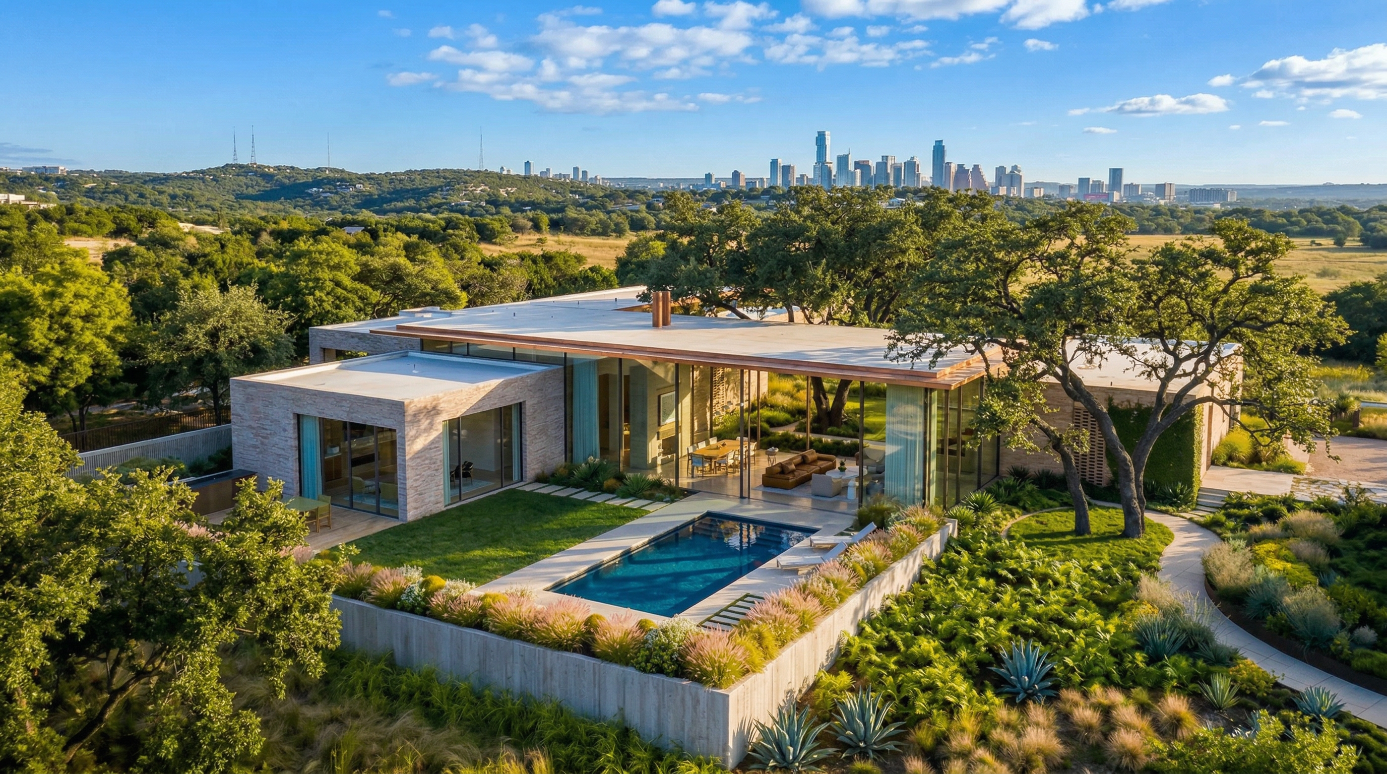 Hillside Sanctuary Where Considered Design Meets Irreplaceable Austin Views
