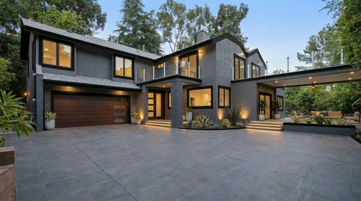 Architectural Sanctuary in Beverly Hills Private Enclave