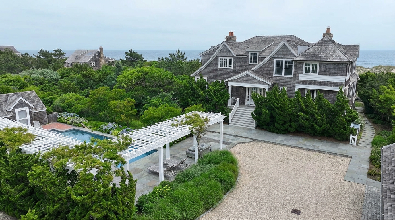 Francis Fleetwood Oceanfront Estate on Pristine Dune Road
