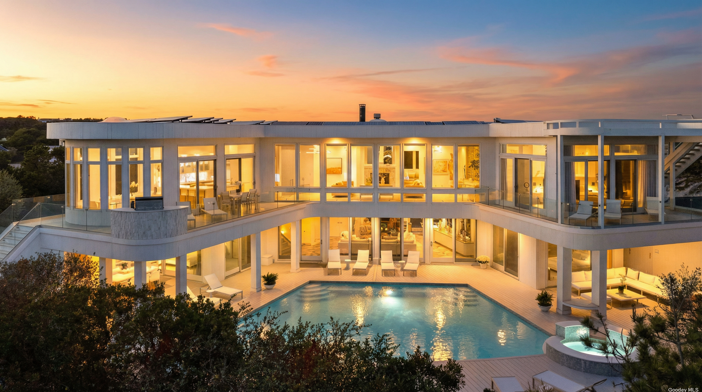 Oceanfront Architectural Masterpiece with Private Beach Access