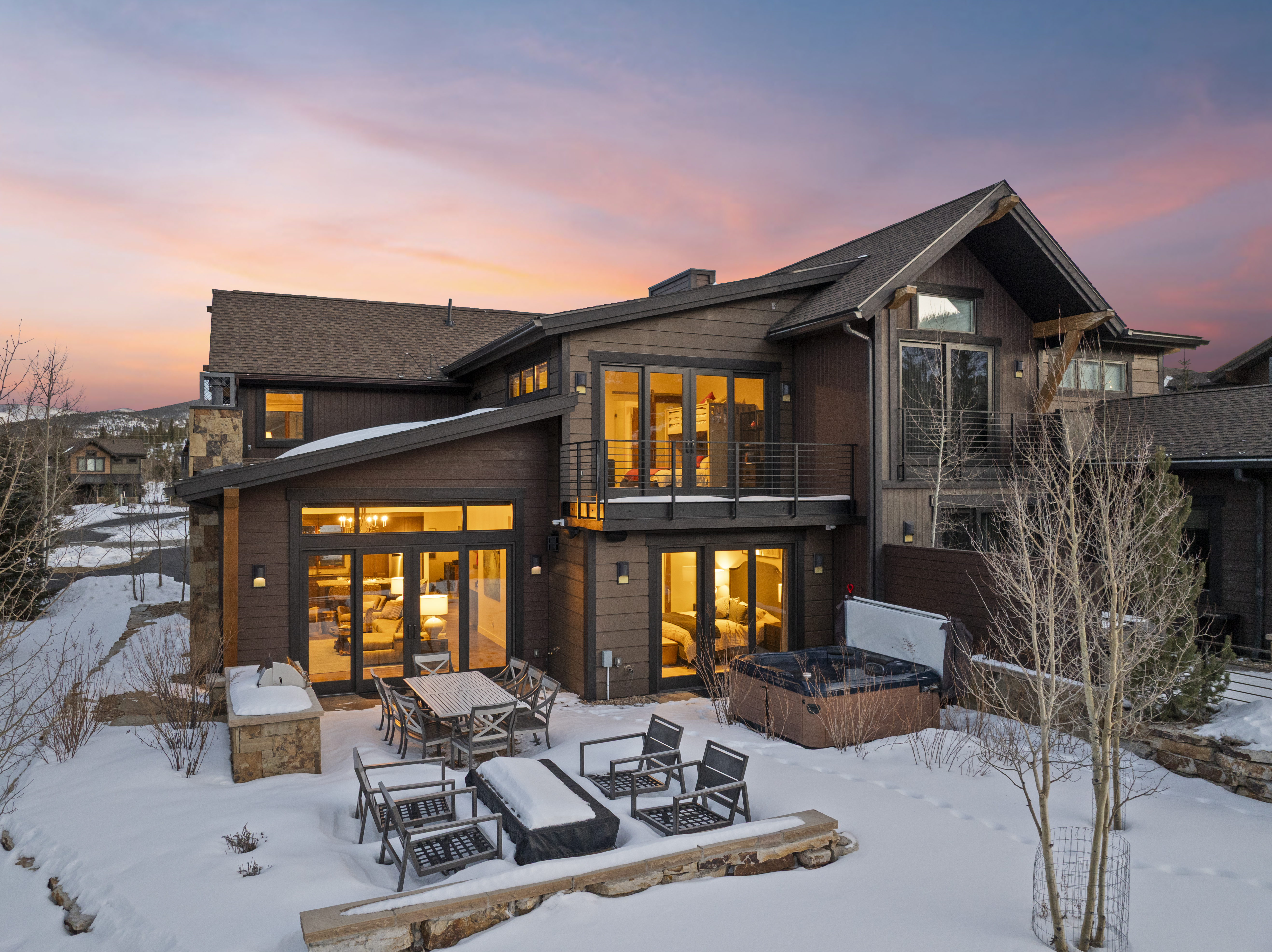 Rare Blue River Frontage with Main-Level Living Excellence