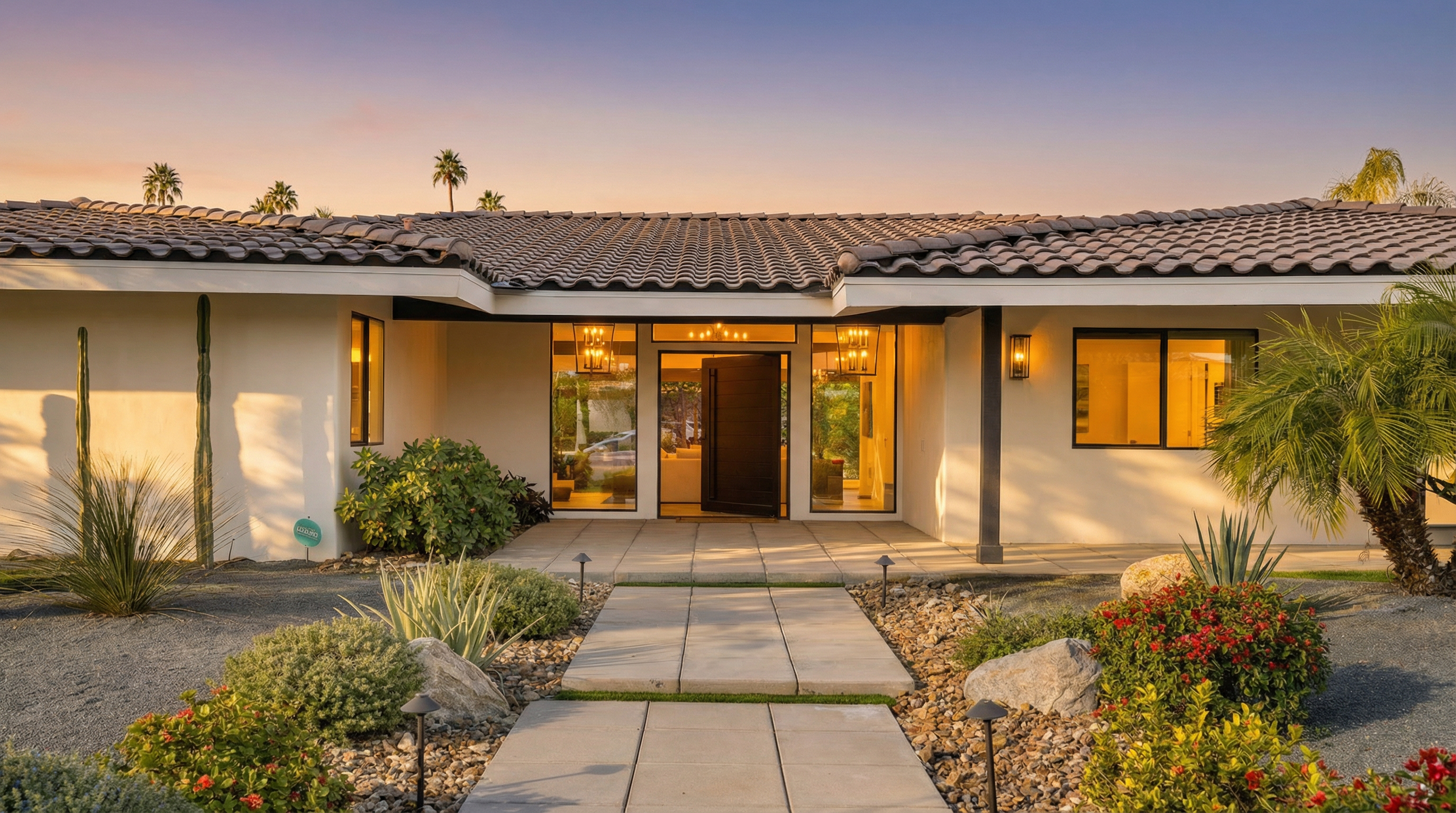 Contemporary Desert Sanctuary with Resort-Style Pool Pavilion