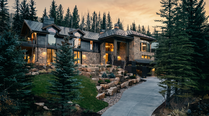 An Iconic Beaver Dam Road Masterpiece Above Vail's World-Famous Slopes