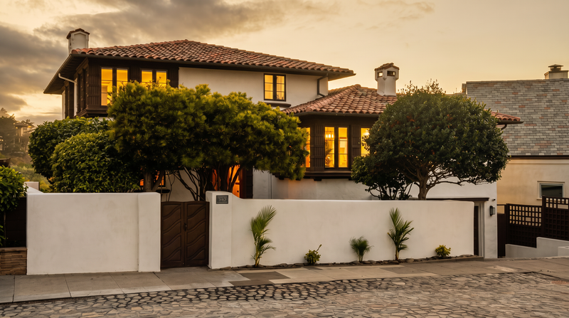 Panoramic Golden Gate Views from Sea Cliff's Finest Coastal Residence