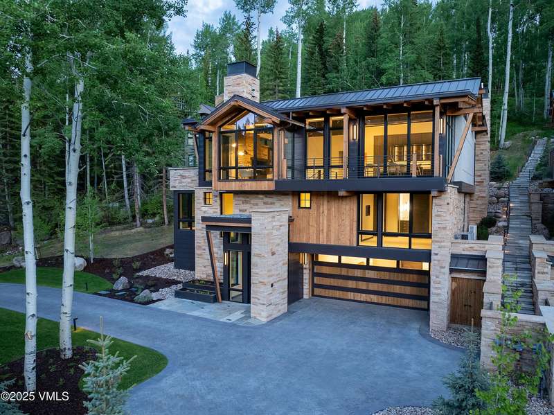 Vail's Only New Ski-In Nordic Haus on Forest Road