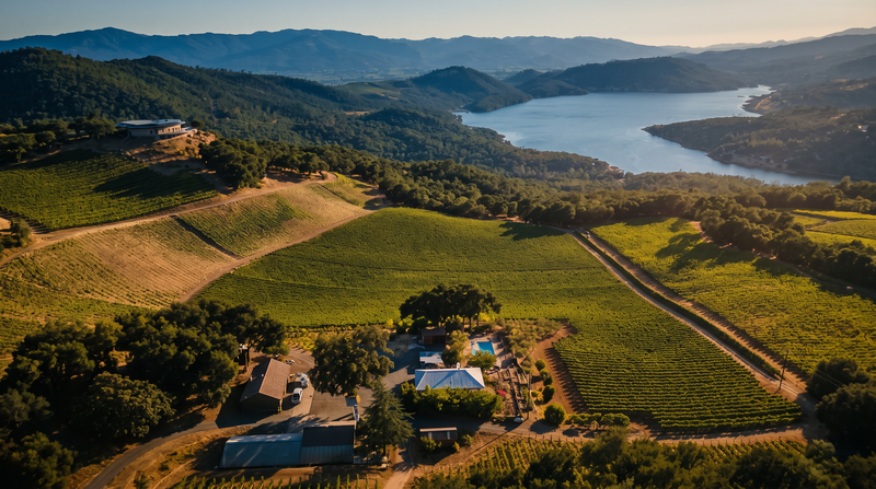 Gandona Wine Estate: A Pritchard Hill Legacy Above Lake Hennessey
