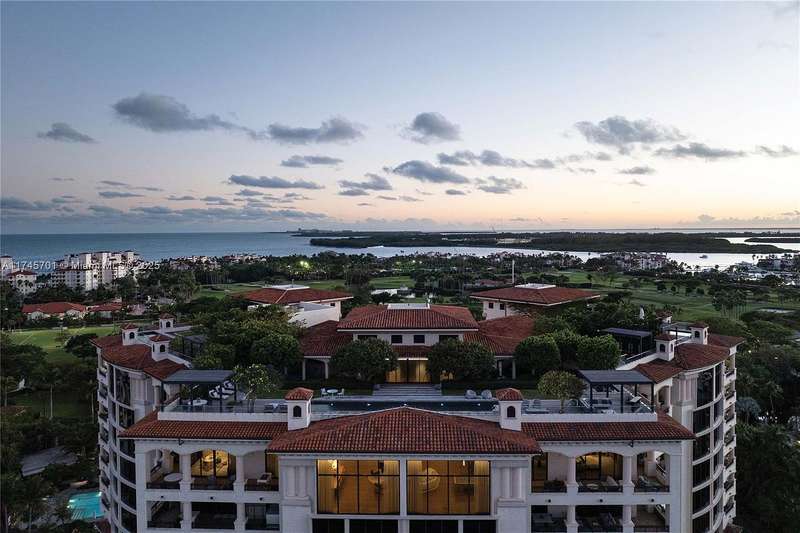 Fisher Island's Premier Penthouse with Private Rooftop Oasis