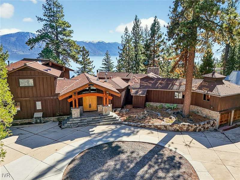 Bavarian Alpine Sanctuary Overlooking Crystal Lake Tahoe