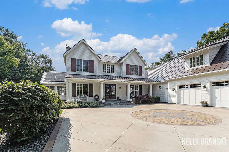 Premier Lake Michigan Estate with Private Beach Sanctuary