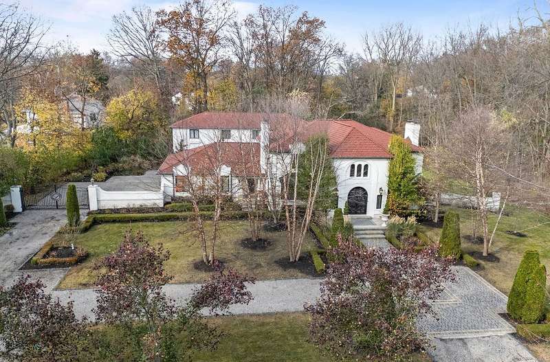 European-Inspired Estate with Rouge River Views in Bloomfield Hills