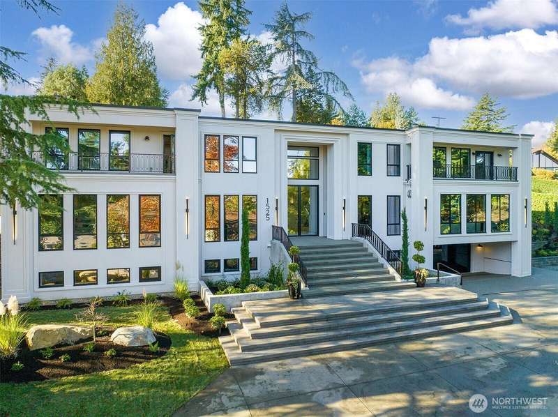 A Modern Medina Masterpiece Opposite Overlake Golf & Country Club