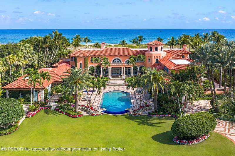 Extraordinary Oceanfront Estate with Four Private Acres