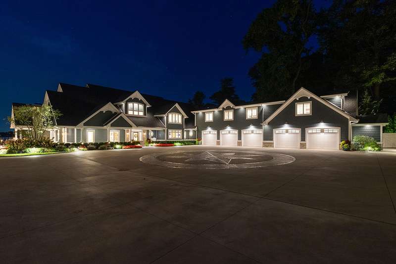 Gated Lake Macatawa Estate with Dual Residences