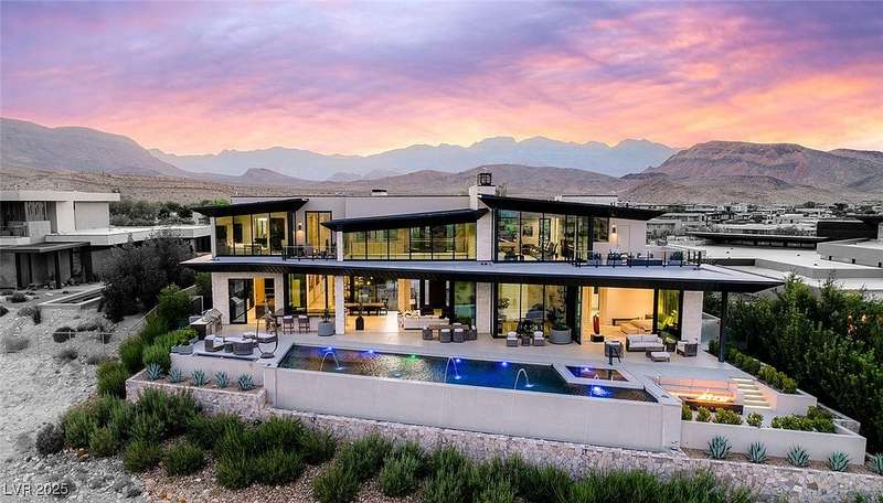 Architectural Desert Modern Masterpiece in The Summit