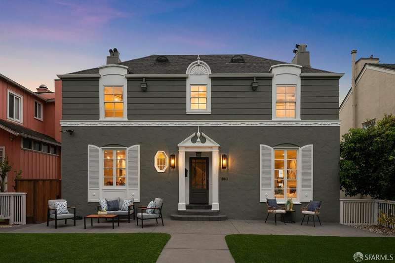 Golden Gate Heights Colonial with Panoramic Ocean Views