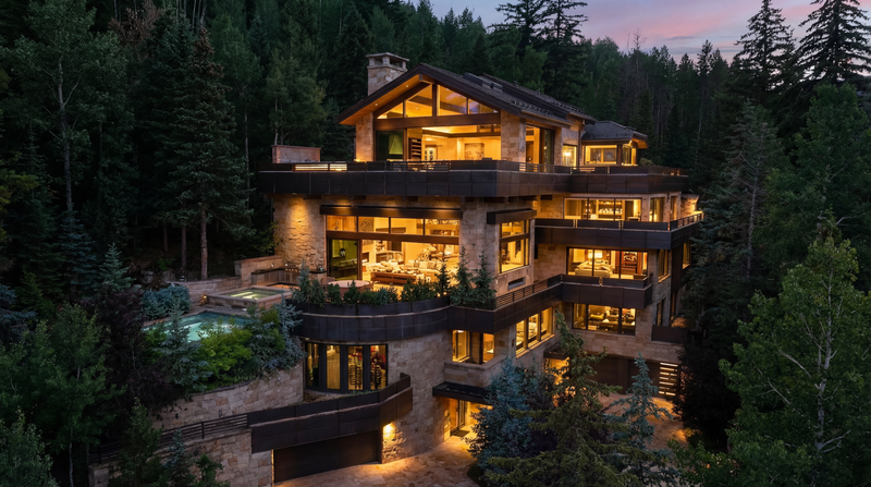 Palatial Alpine Estate with Unrivaled Gore Range Views