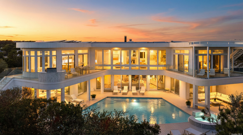Oceanfront Architectural Masterpiece with Private Beach Access
