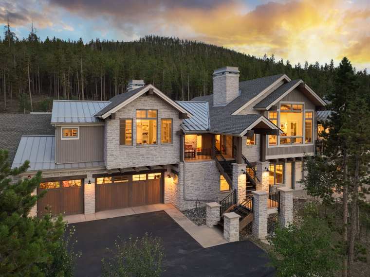 A Private Ridgeline Retreat Above Breckenridge's Most Spectacular Views