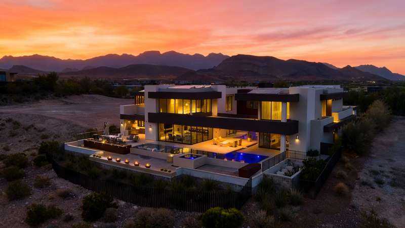 Blue Heron Masterpiece in Exclusive Summerlin Enclave